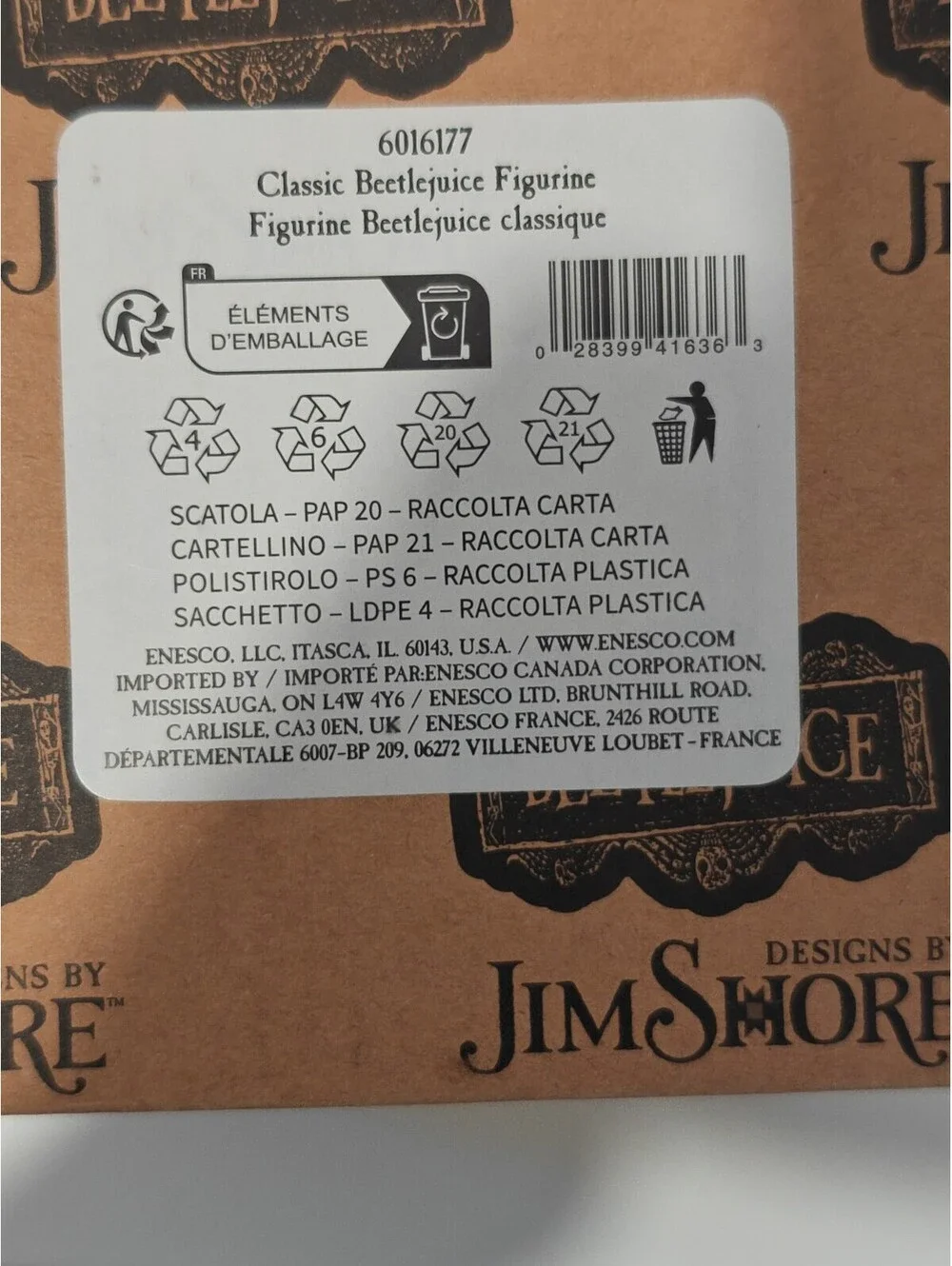 Jim Shore Classic Beetlejuice Figurine